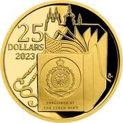 25 Dollars - Charles III Franz Kafka obverse image