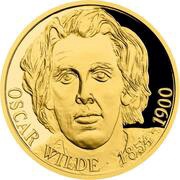 25 Dollars - Charles III Oscar Wilde, Niue, 2023 reverse image