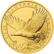 25 Dollars - Charles III Golden Eagle, Niue, 2023 reverse image