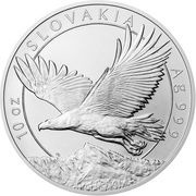 25 Dollars - Charles III Golden Eagle, Niue, 2023 reverse image