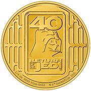 25 Dollars - Charles III Return of the Jedi, Niue, 2023 reverse image