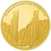 25 Dollars - Charles III Argonath, Niue, 2023 reverse image