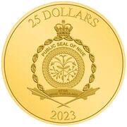 25 Dollars - Charles III Mordor obverse image