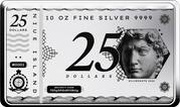 25 Dollars - Charles III Silver Note Coinbar obverse image