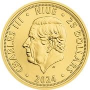 25 Dollars - Charles III Czech Lion obverse image