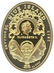 50 Dollars - Elizabeth II Coronation Egg obverse image