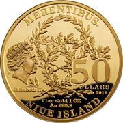 50 Dollars - Elizabeth II Bene Merentibus obverse image