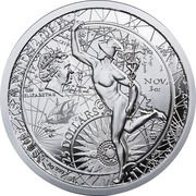50 Dollars - Elizabeth II Fortuna Redux obverse image