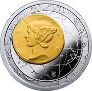 50 Dollars - Elizabeth II Fortuna Redux, Niue, 2013 reverse image