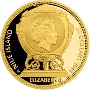 50 Dollars - Elizabeth II Gustav Fabergé obverse image