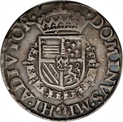 1 Daalder "Burgundian" - Philip II, Belgium, 1567-1570 reverse image