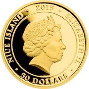50 Dollars - Elizabeth II Gorillas obverse image