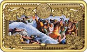 50 Dollars - Elizabeth II Crossing of the Red Sea, Niue, 2015 reverse image