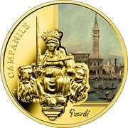 50 Dollars - Elizabeth II St Mark's Campanile, Niue, 2016 reverse image