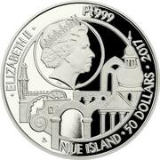 50 Dollars - Elizabeth II Lednice-Valtice Cultural Landscape obverse image