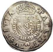 1 Daalder "Ecu des Etats" - Brabant Revolt, Belgium, 1578-1579 reverse image