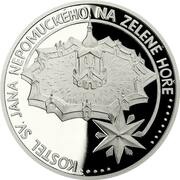 50 Dollars - Elizabeth II Church of St. John of Nepomuk at Zelená Hora reverse image