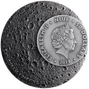 50 Dollars - Elizabeth II Moon Landing obverse image