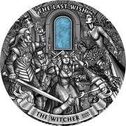 50 Dollars - Elizabeth II The Last Wish, Niue, 2019 reverse image