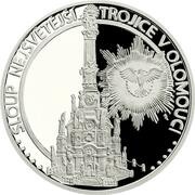 50 Dollars - Elizabeth II The Holy Trinity Column in Olomouc, Niue, 2020 reverse image