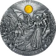 50 Dollars - Elizabeth II Sword of Destiny, Niue, 2020 reverse image