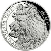 50 Dollars - Elizabeth II Czech Lion reverse image