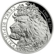 50 Dollars - Elizabeth II Czech Lion reverse image
