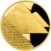 50 Dollars - Elizabeth II The Great Pyramid of Giza, Niue, 2021 reverse image