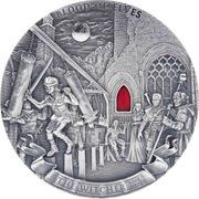 50 Dollars - Elizabeth II Blood of Elves, Niue, 2021 reverse image