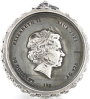 50 Dollars - Elizabeth II Geralt of Rivia obverse image