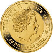 50 Dollars - Elizabeth II Faith, Hope and Love obverse image