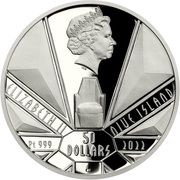 50 Dollars - Elizabeth II Ďáblice cemetery obverse image