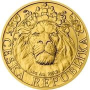 50 Dollars - Elizabeth II Czech Lion, Niue, 2022 reverse image