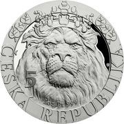 50 Dollars - Elizabeth II Czech Lion reverse image