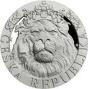50 Dollars - Elizabeth II Czech Lion reverse image