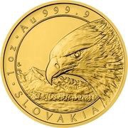 50 Dollars - Elizabeth II Golden Eagle, Niue, 2022 reverse image