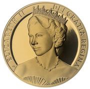 50 Dollars - Elizabeth II Platinum Jubilee, Niue, 2022 reverse image