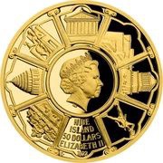 50 Dollars - Elizabeth II Mausoleum at Halicarnassus obverse image