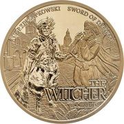 50 Dollars - Elizabeth II Sword of Destiny, Niue, 2022 reverse image