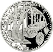 50 Dollars - Charles III Jizera Mountain Beech Forest reverse image