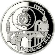 50 Dollars - Charles III West Bohemian Spa Triangle obverse image