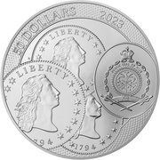50 Dollars - Charles III Thaler obverse image