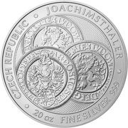 50 Dollars - Charles III Thaler, Niue, 2023 reverse image