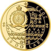 50 Dollars - Charles III Golden Eagle obverse image
