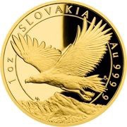 50 Dollars - Charles III Golden Eagle, Niue, 2023 reverse image
