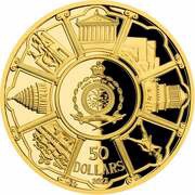 50 Dollars - Charles III The Lighthouse of Alexandria obverse image