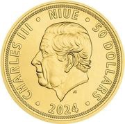 50 Dollars - Charles III Czech Lion obverse image