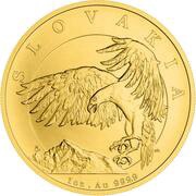50 Dollars - Charles III Golden Eagle, Niue, 2024 reverse image