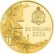 50 Dollars - Charles III Chichén Itzá obverse image