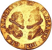 2 Gulden Gold - Albert and Isabella obverse image
